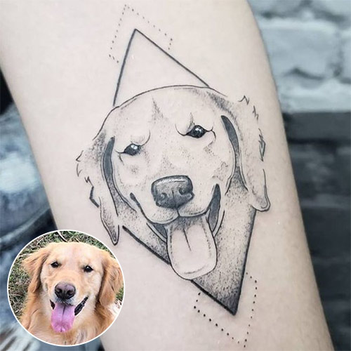 Ink Street Tattoos on Twitter A lot of people like to get tattoos of  their dogs or pets You have to decide the dimensions of your dog tattoo  that you would like