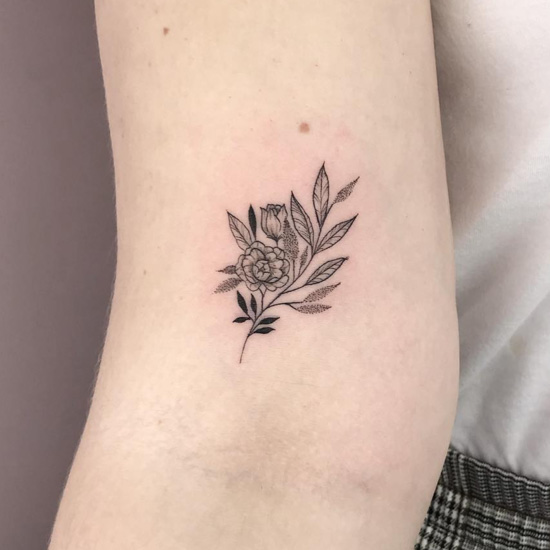 flowers by Jon Fallows: TattooNOW
