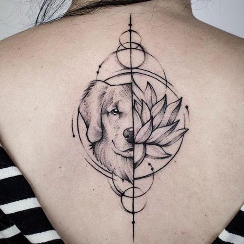 Dog Tattoos Realistic Colorful  Glamorous  Designer Ultra Modern  Inspiring Dog Tattoo Ideas Interpretation Meaning  Symbolisation   DOGICA