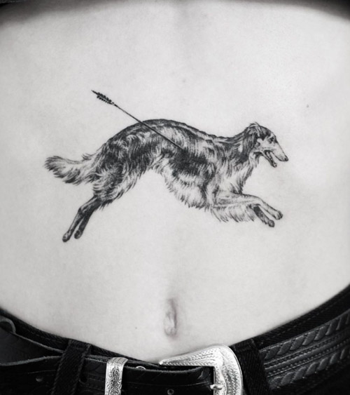 1,882 Likes, 32 Comments - Katie Shocrylas (@kshocs) on Instagram: “my  first Irish Wolfhound! thank you Melissa 🍌🐺” | Tattoos, Celtic wolf tattoo,  Irish tattoos