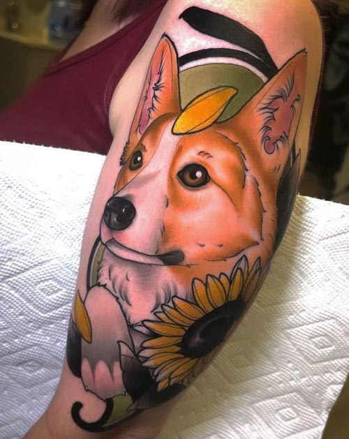 Brooke Borden on Twitter what an honor to tattoo someones pet like  thats their baby  and just look at those ears I cry  httpstcoLjNYCgfGs6  X