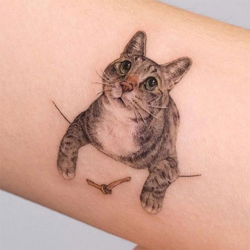 21 Majestic Cat Tattoos For Cat Lovers