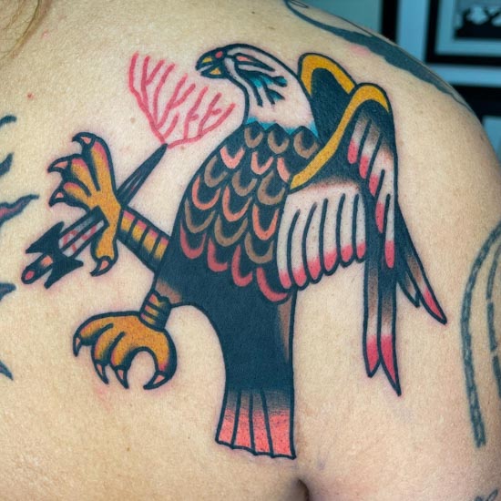 75 Brilliant Eagle Tattoo Designs in the Trendiest Styles. | Inku Paw