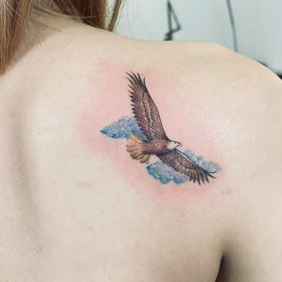 Amazing Perfectly Place Eagle Tattoos Designs For Beautiful Body! - Page 35  of 41 - TattoFit.Com Best Tattoo Blog! | Eagle tattoos, Eagle tattoo, Bald eagle  tattoos
