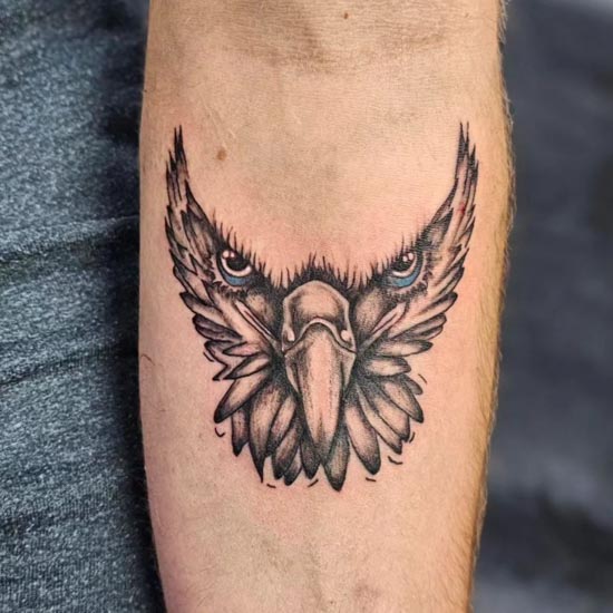 Youth Tattoos: Eagle Head Tattoos | Eagle head tattoo, Eagle tattoos, Bald eagle  tattoos