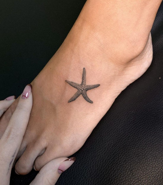 21+ Mind Blowing Starfish Tattoos
