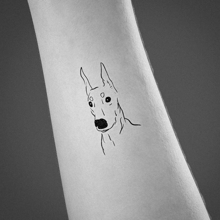 10 Best Doberman Tattoo IdeasCollected By Daily Hind News