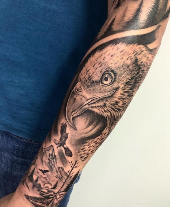 Tattoo uploaded by Matt George • Eagle of Nice • Tattoodo