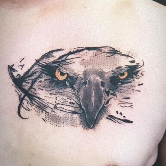 Eagle tattoo by Guillaume Martins | Photo 30607