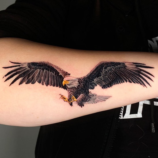 Wing Arm Tattoo | Forearm wing tattoo, Angel wings tattoo forearm, Wing  tattoo arm