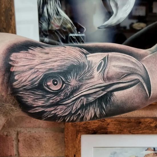 Eagle tattoo, second part of a chest... - Golden Hands Tattoo | Facebook