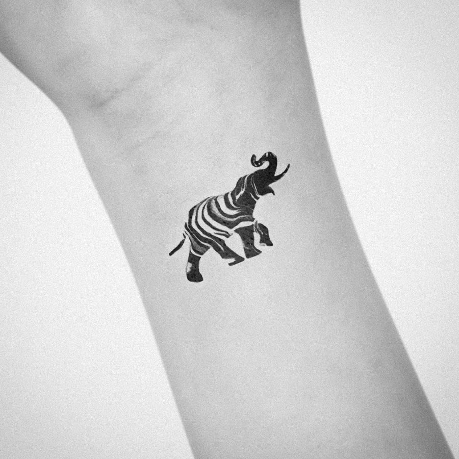 simple-elephant-silhouette-tattoo-inku-paw