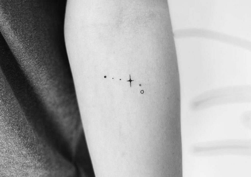 minimalist tattoo with meaning