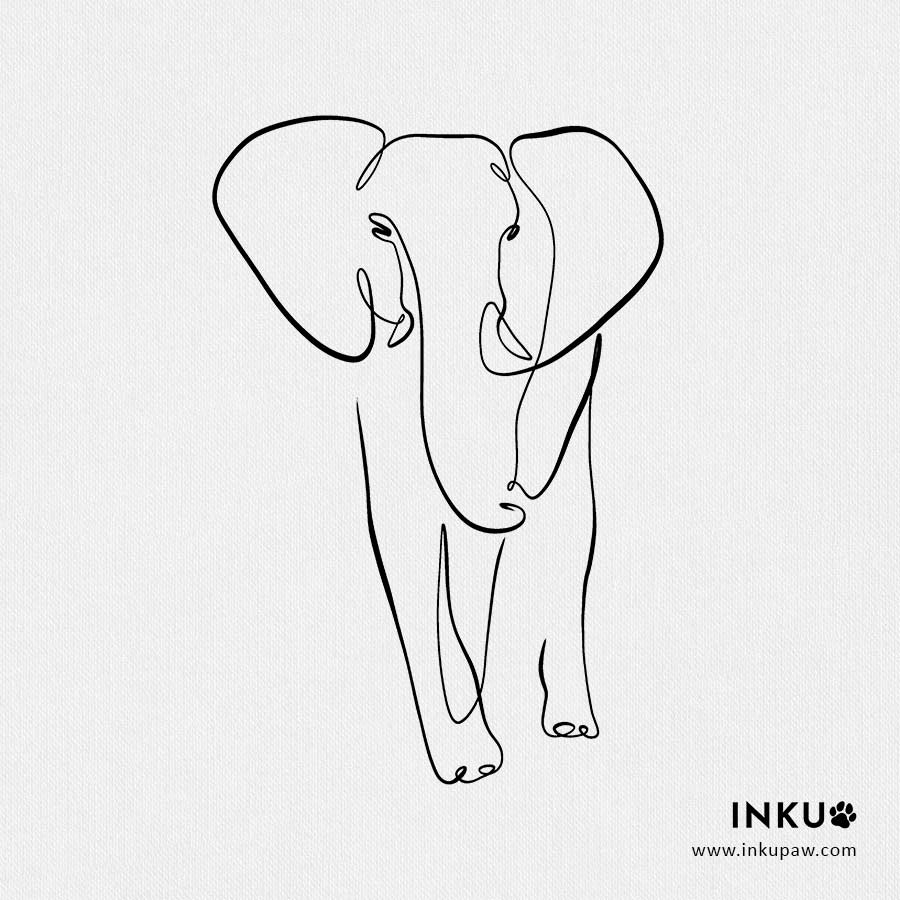 Elephant tattoo design by ursaribic on DeviantArt