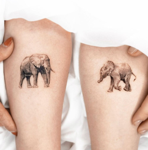Elephant Tattoo SVG Cut file by Creative Fabrica Crafts · Creative Fabrica-tiepthilienket.edu.vn