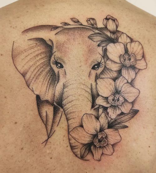 Tattoo uploaded by Sociopath • #elephants #elephanttattoo # Gertrude #indie  #eternity #family #memories #blackandgreytattoo #details • Tattoodo