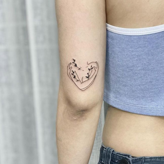 healing symbol tattoo