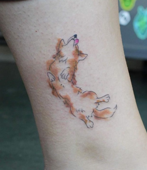 50 Corgi Tattoos to Celebrate Your FourLegged Best Friend  The Paws